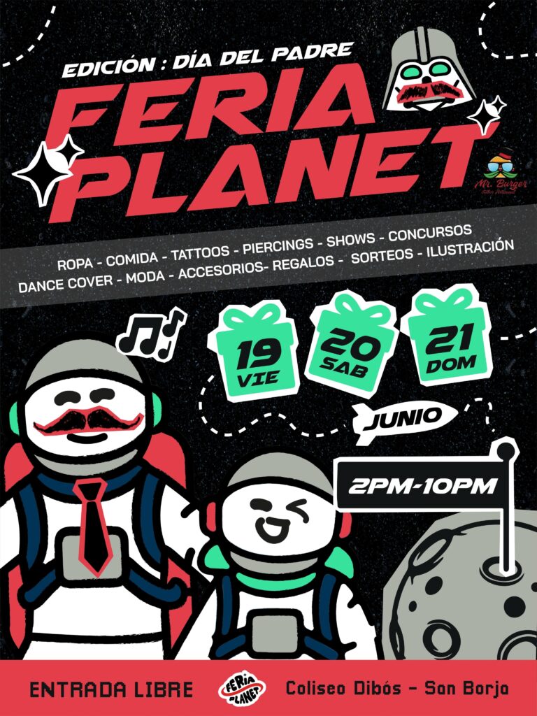 Feria Planet 2026 en Coliseo Eduardo Dibós