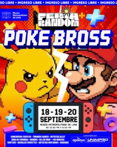 Feria Random Poké Bross 2026 en Museo Metropolitano de Lima