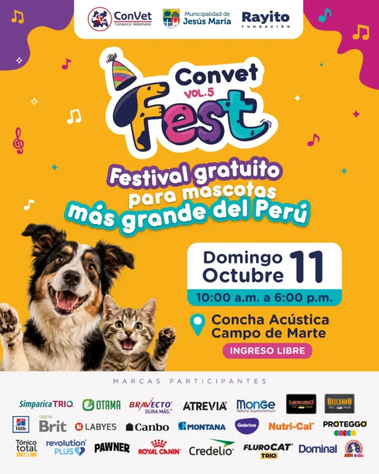 Convet Fest 2026 en Concha Acústica del Campo de Marte