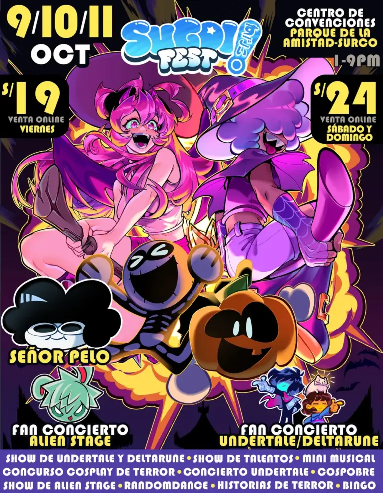 Sugoi Fest 2026 en Centro de Convenciones Parque de la Amistad