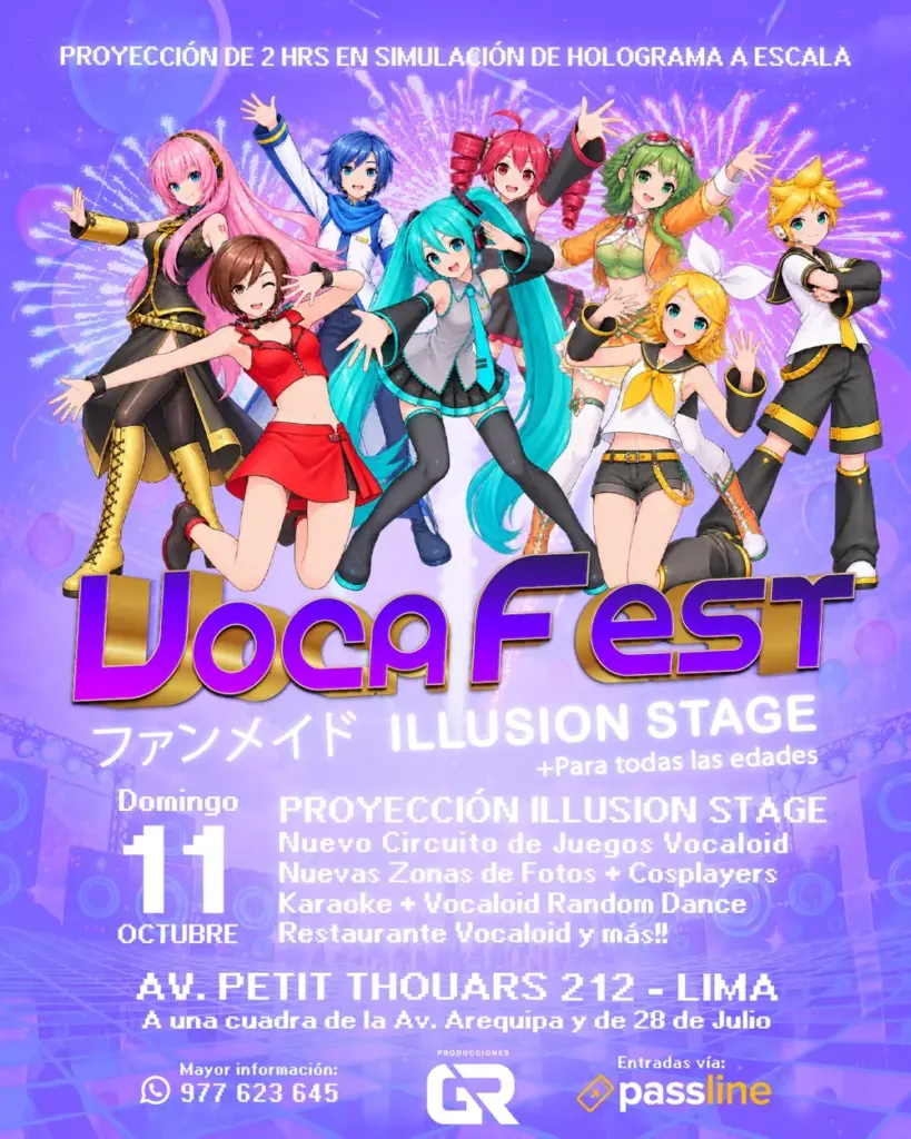 Vocalfest 2026 en Av. Petit Thouars 212 – Lima